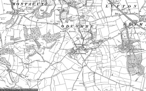 maps  odcombe somerset francis frith