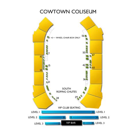 Cowtown Coliseum Seating Chart | Vivid Seats