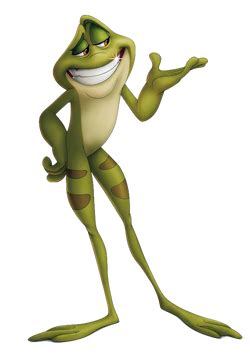 Prince Naveen Frog Pucker