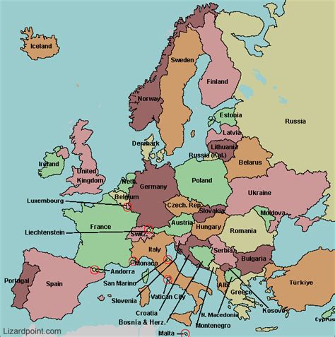 Northern Europe Map Quiz - Filide Winnifred