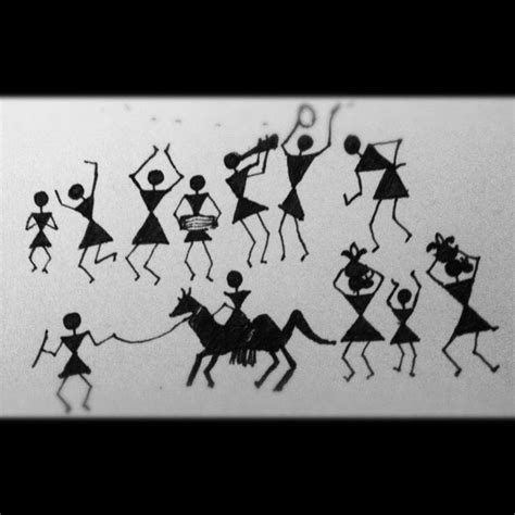 Warli Wedding Procession