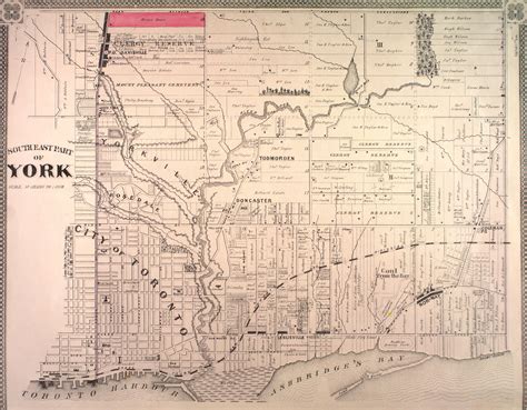 Old Toronto Map - Explore the Historical East End