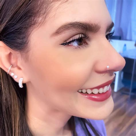 Foto De Piercing No Nariz - Tipos De Joias Para Piercing No Nariz