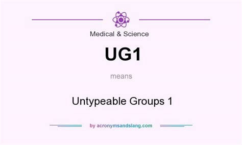 What does UG1 mean? - Definition of UG1 - UG1 stands for Untypeable ...