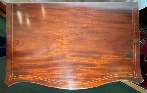 Antique English 18th Century Mahogany Serpentine Chest Circa 1780 For ...