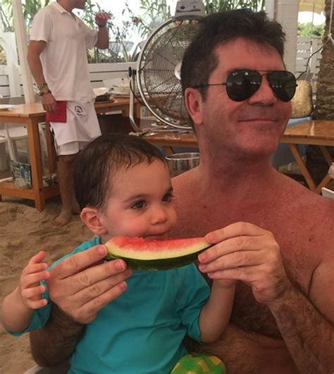Simon Cowell's son Eric is actually the SPITTING IMAGE of him