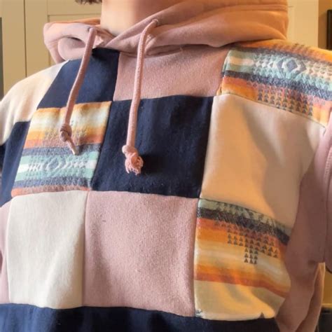 how to make a patchwork hoodie