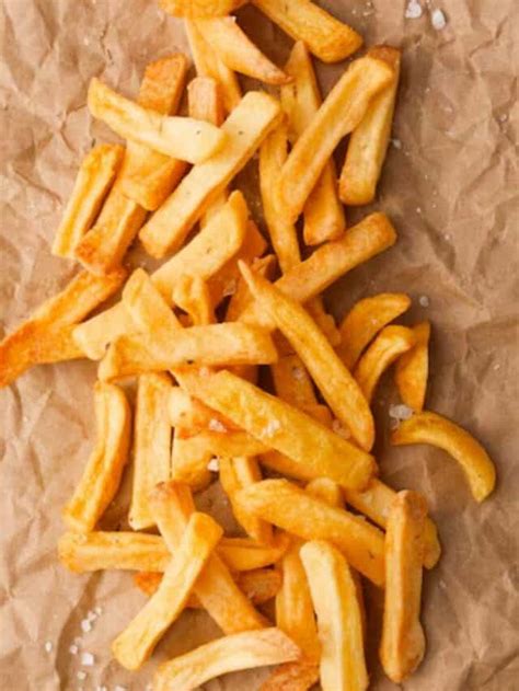 crispy french fries follow  restaurant style recipe