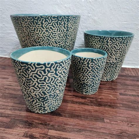 multicolor  ceramic vase set  interior decor  rs set