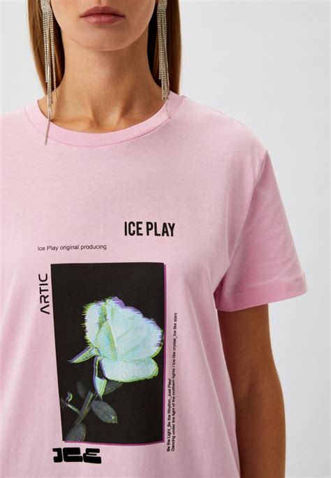 Футболка Ice Play, цвет: розовый, MP002XW0YP7B — купить в интернет ...
