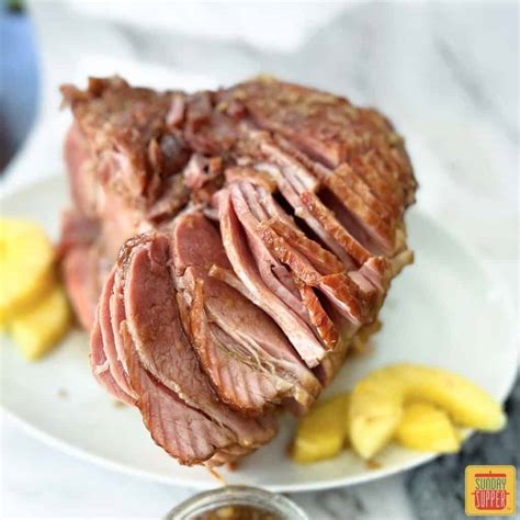 how to cook pineapple with ham
