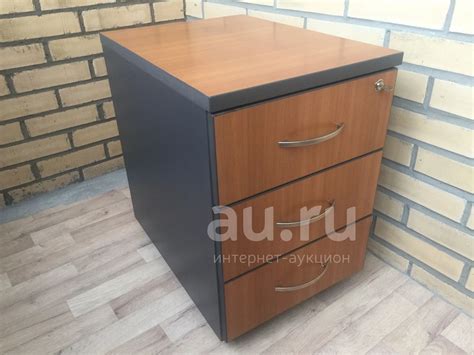 Тумба для офиса и для компьютерного стола с колесиками и 3-я ящиками ...