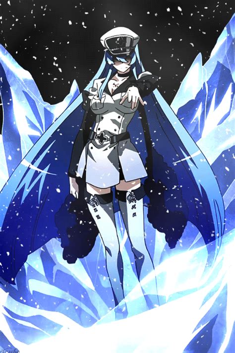 akame ga kill esdeath gif | WiffleGif
