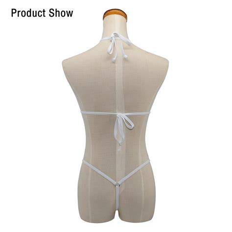 Bue See Thru Micro Bikini Extreme Mini Slutty G String Bikinis
