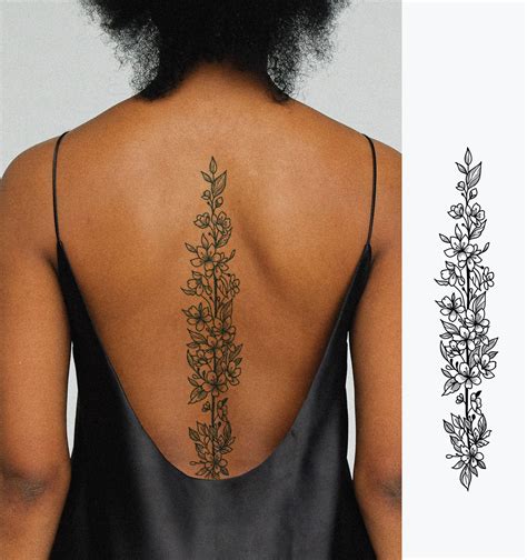 Skeleton Spine Tattoo