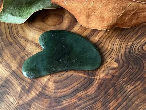 nephrite jade gua sha tool jade