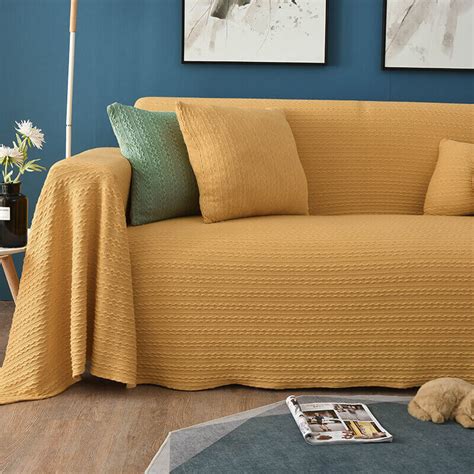 Extra Large Sofa Throws Blankets Covers, Super Soft Knitted Throw for ...