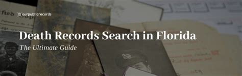 Uncover Hidden Stories in Ocala Florida Death Records Today