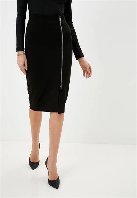 Юбка Guess, цвет: черный, RTLAAZ333302 — купить в интернет-магазине Lamoda