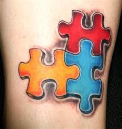Autism Puzzle Piece Tattoo For Men / Maybe you would like to learn more ...