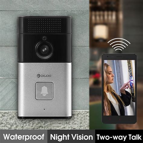 беспроводной Bluetooth и WI-FI дверной звонок с HD камерой: купить в ...