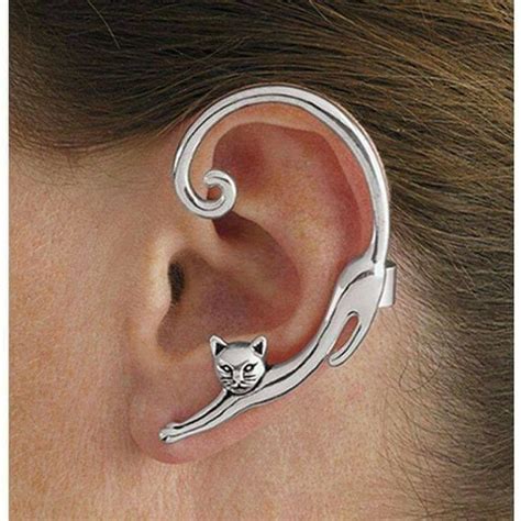 25+ эффектных и неожиданных способов украсить уши | Ear jewelry, Ear ...