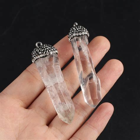 Подвески из натурального камня, 2 шт | AliExpress