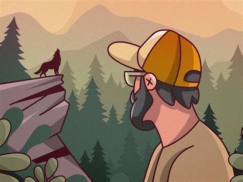 cartoon character illustration created  vectors  mark rise