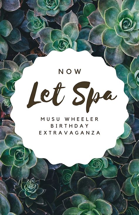 Musu Wheeler Coeds Spa Birthday Extravaganza, Balian Springs