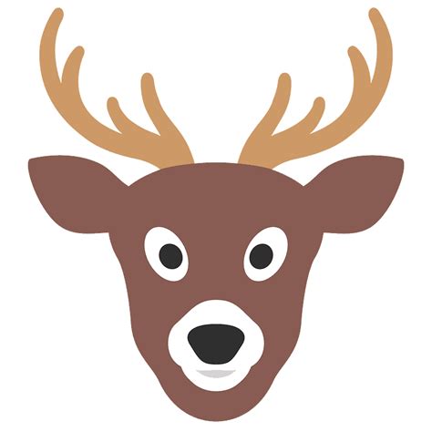 deer  vector emoji  creazillacom
