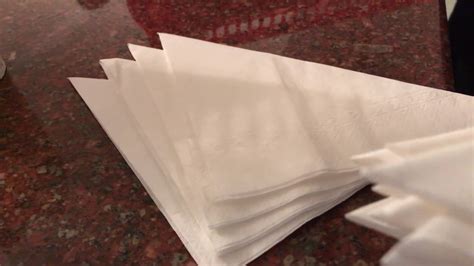 fold  napkin   triangle storables