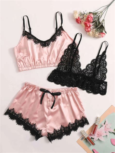 Baby Doll De Cetim