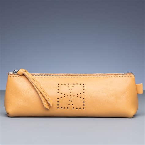 large pencil case | tea green