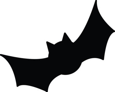 Download Upside-Down Bat Silhouette for Halloween and Holiday Decor PNG ...