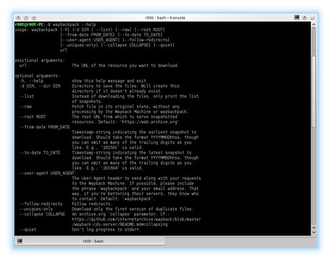 Waybackpack - Download the entire Wayback Machine archive for a given ...