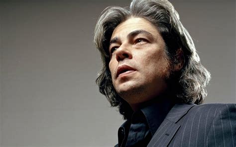 Download Puerto Rican Benicio Del Toro Low Angle Photoshoot Wallpaper