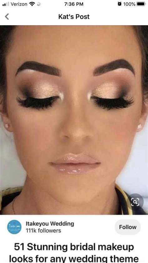 Pin by Daniela Vee on Makeup bridal | Glam wedding makeup, Wedding eye ...