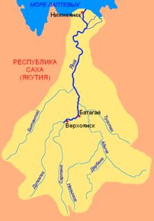 Река Яна: обзор и характеристики, притоки, исток, устье