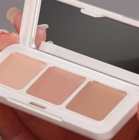 Палетка консилеров Minshzee Oi Beauty набор из 3 корректоров для лица ...