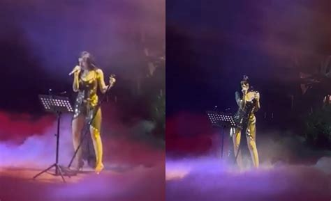 En su primera noche en México, Cazzu hizo un cover de Thalía: eligió