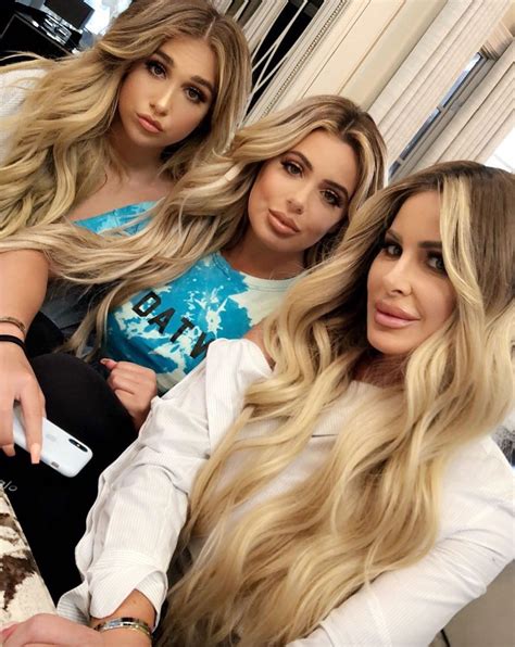 Kim Zolciak-Biermann and Daughters Brielle and Ariana Look Similar in