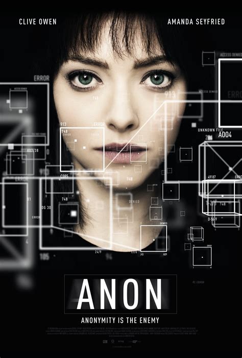 Anon (2018) Pictures, Trailer, Reviews, News, DVD and Soundtrack