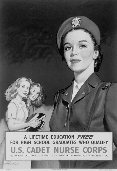 Ww2 Nurse Poster