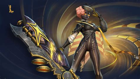 psychic, detective, senna, skin, splash art, lol, wild rift, 4k, HD