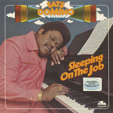 Fats Domino LP: Sleeping On The Job (LP) - Bear Family Records