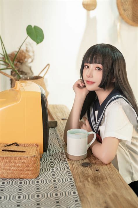 폭발적인 소녀 Meow Xiaoji-Daily Photo-방과후 - V2PH