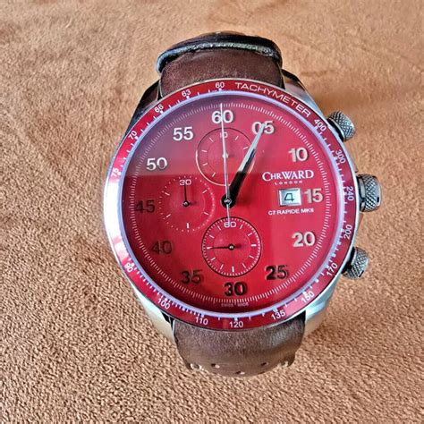 christopher ward mens  chronograph rare limted addition