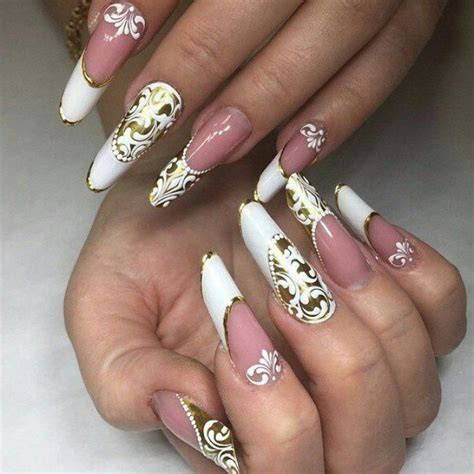 Красивые ногти пошагово. Уроки дизайна ногтей | Luxury nails, Bridal ...