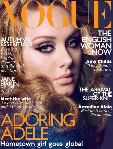 Vogue (magazine) | Adele Wiki | FANDOM powered by Wikia
