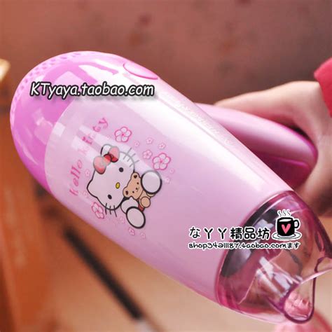Купить Фен hello kitty 吹风筒 电吹风机可调档 折叠便携 kt-q3 抱小熊图 в интернет-магазине ...